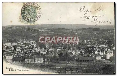 Cartes postales Brive Vue Generale
