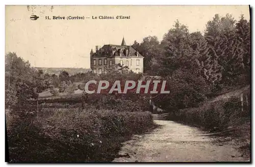 Cartes postales Brive Le Chateau d&#39Enval