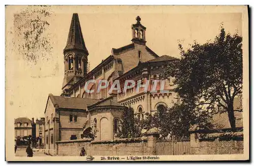 Cartes postales Brive L&#39Eglise St Sernin