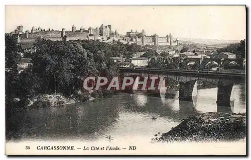 Cartes postales Carcassonne La Cite et l&#39Aude