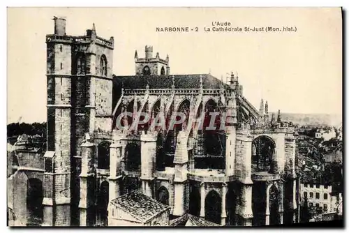 Cartes postales Narbonne La Cathedrale St Just