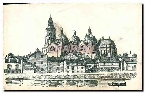 Cartes postales Perigueux La Cathedrale Saint Front