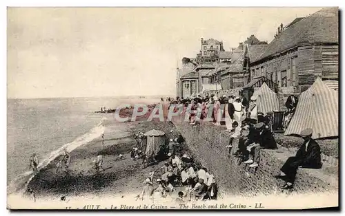 Cartes postales Ault La Plage et le Casino