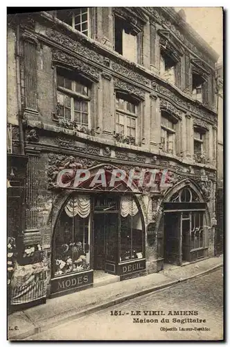 Cartes postales Le Vieil Amiens Maison du Sagittaire