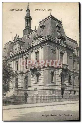 Cartes postales Doullens L&#39Hotel de Ville