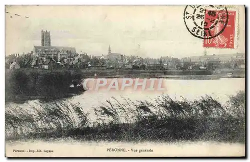 Cartes postales Peronne Vue Generale