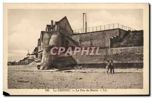 Cartes postales Le Crotoy Le Feu de Maree