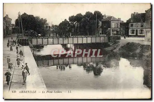 Cartes postales Abbeville Le Pont Ledieu