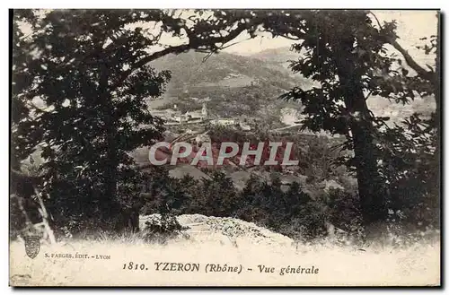 Cartes postales Yzeron Vue Generale