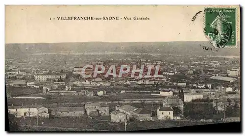 Cartes postales Villefranche Sur Saone Vue Generale