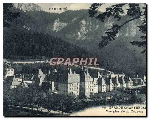 Cartes postales Grande Chartreuse Vue Generale du Couvent