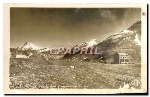 Cartes postales Col de l&#39Iseran Chalet Hotel