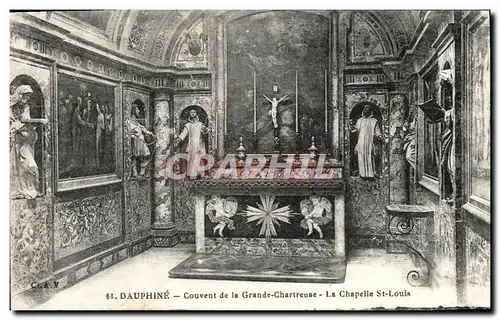 Cartes postales La Grande Chartreuse La Chapelle St Louis Couvent