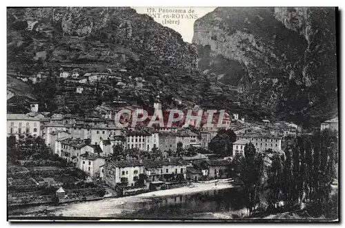 Cartes postales Panorama de Pont En Royans