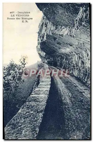 Ansichtskarte AK Le Vercors Route des Ecouges Dauphine