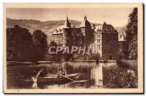 Cartes postales Vizille le chateau et la piece d&#39eau