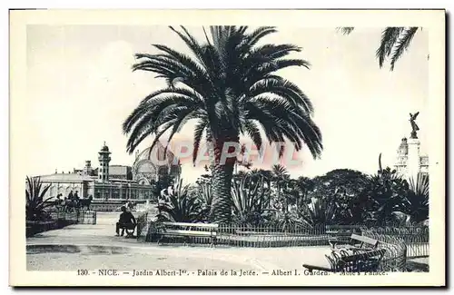 Cartes postales Nice Jardin Albert 1er Palais de Jetee