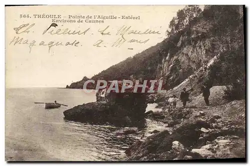 Cartes postales Theoule Pointe de L&#39Aiguille Esterel Environs de Cannes