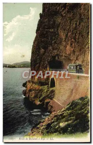 Cartes postales Route de Beaulieu a Eze