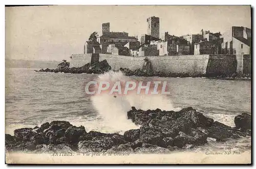 Cartes postales Antibes Vue Prise de la Gravette