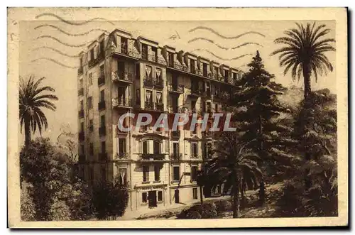 Cartes postales Hotel Alberti Rue Nice