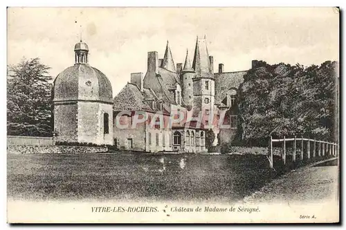 Ansichtskarte AK Vitre Les Rochers Chateau de Madame de Sevrgne