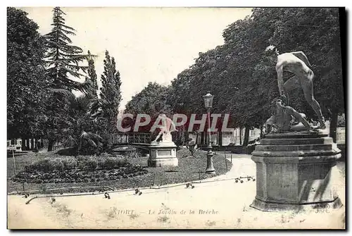 Cartes postales Niort Le jardin de la Breche