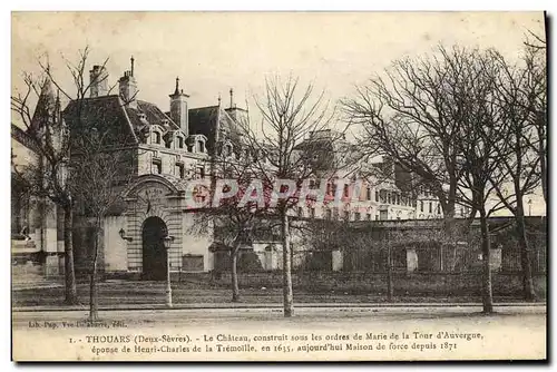 Cartes postales Thouars Le Chateau