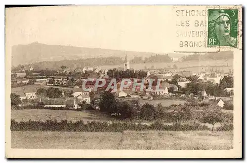 Cartes postales St Honore les Bains Le Bourg et la Vieille Montagne