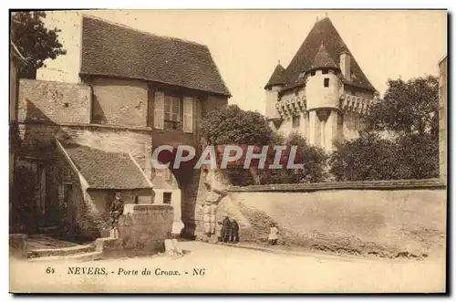 Cartes postales Nevers Porte du Croux