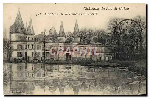 Cartes postales Chateaux du Pas de Calais Chateau de Rollencourt a Lievin