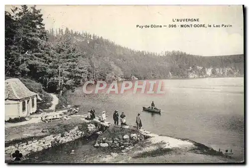 Cartes postales Mont Dore Le Lac Pavin