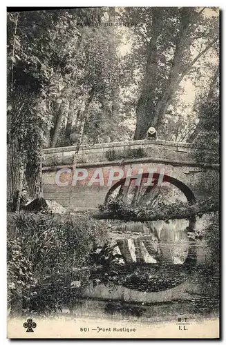 Ansichtskarte AK Pont rustique Paysage du centre