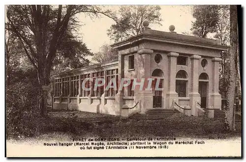 Cartes postales Foret de Compiegne Carreiour de L&#39Armistice Militaria