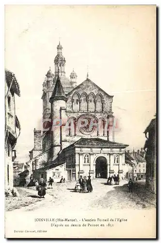Cartes postales Joinville L&#39Ancien Portail de Eglise