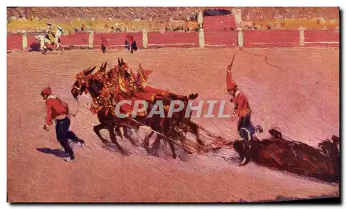 Cartes postales Corrida Taureau