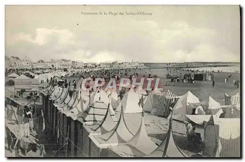 Cartes postales Panorama de la Plage des Sables d&#39Olonne