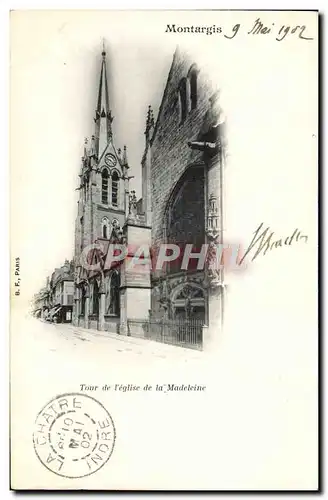 Cartes postales Montargis Tour de l&#39eglise de la Madeleine