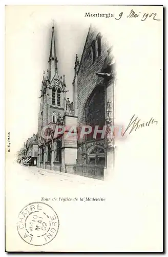 Cartes postales Montargis Tour de l'eglise de la Madeleine