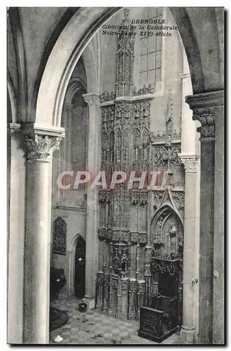 Cartes postales Grenoble Ciboriam de la Cathedrale Notre Dame