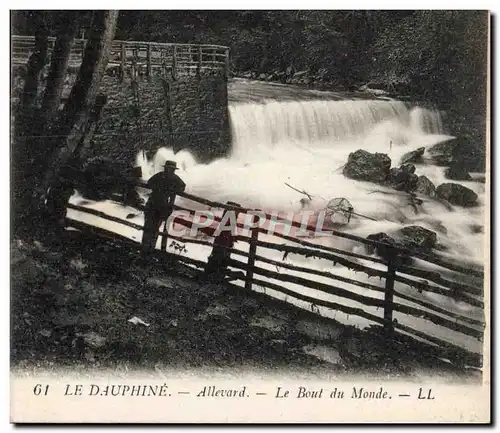 Cartes postales Le Dauphine Allevard Le Bout du Monde