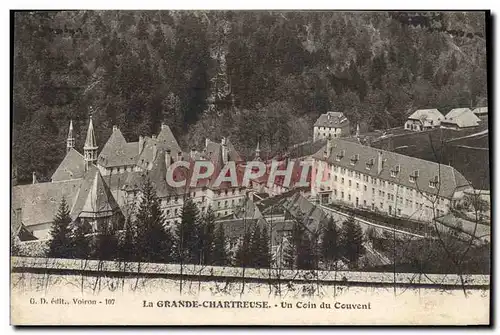 Cartes postales La Grande Chartreuse Un Coin du Couvent