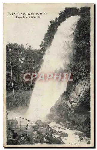 Cartes postales Saint Nectaire Cascade des Grangas