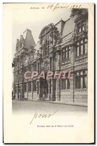 Cartes postales Arras Portail Sud de l'hotel de ville