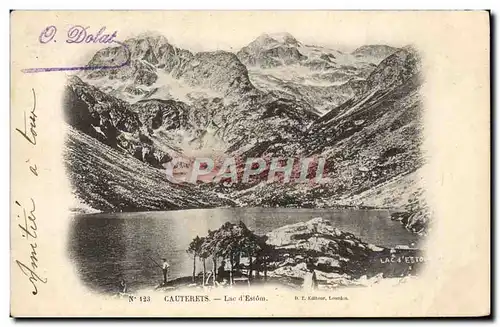 Cartes postales Cauterets Lac d&#39Estom