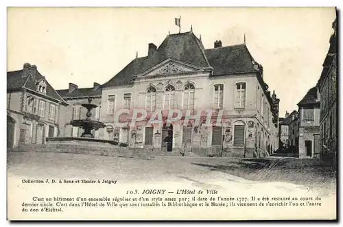 Cartes postales Joigny L&#39Hotel de Ville