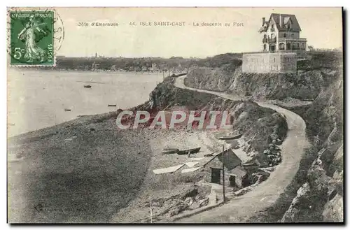 Cartes postales Isle Saint Cast Le Descente au Port