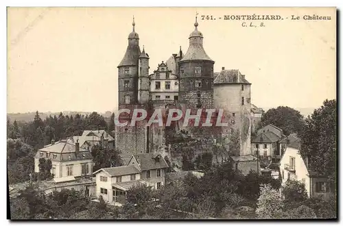 Cartes postales Montbeliard Le Chateau