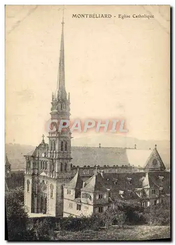 Cartes postales Montbeliard Eglise Catholique