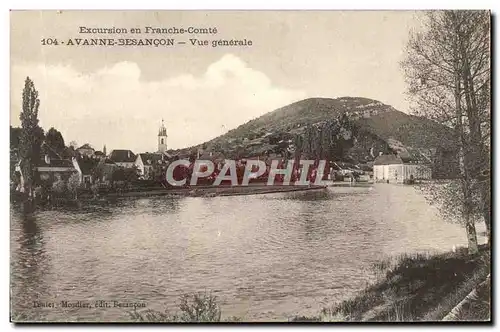 Cartes postales Avanne Besancon Vue Generale